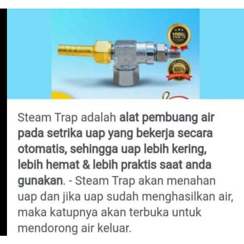 paket lengkap setrika uap presto 12 liter+steam trap+kompor selang dan regulator /setrika uap/setrika uap presto/setrika uap presto loundry/setrika uap boiler loundry/setrika uap loundry