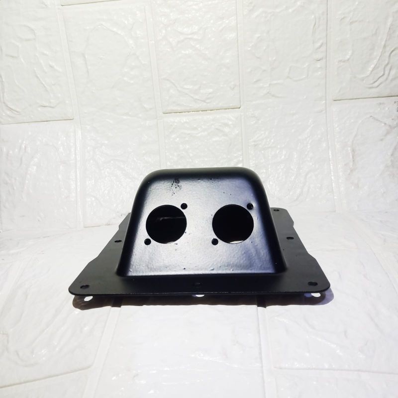 Plat Speakon Mangkok  besi tebal kuat 14x17 cm