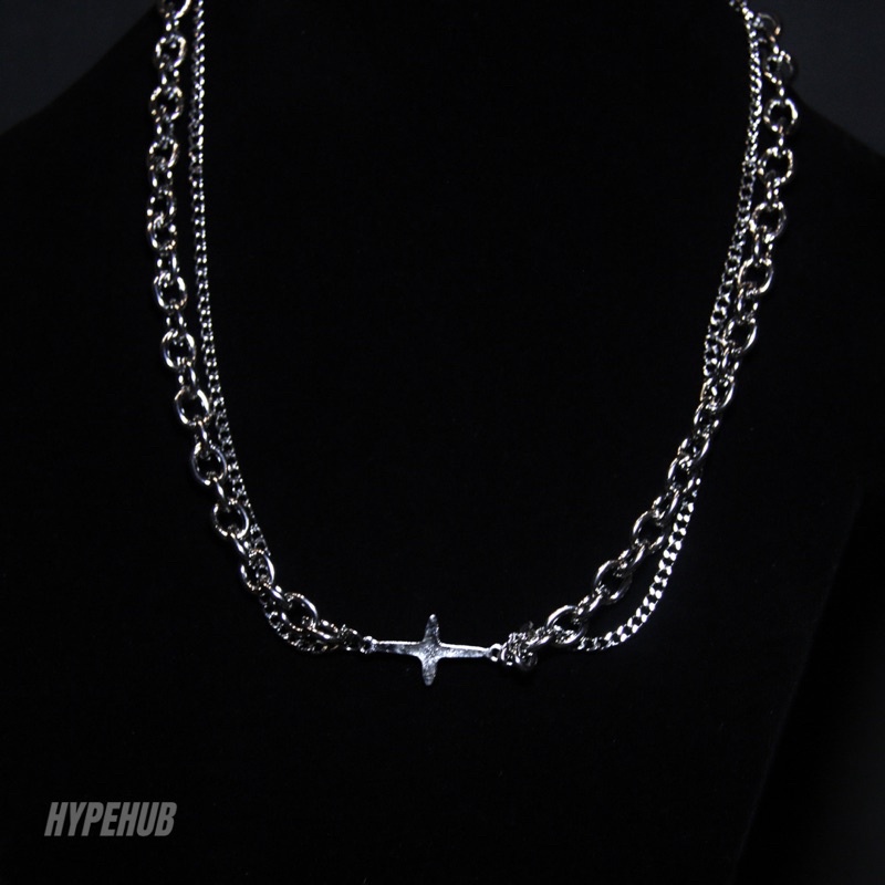 KALUNG DOUBLE LAYER K013 KALUNG PRIA SILVER
