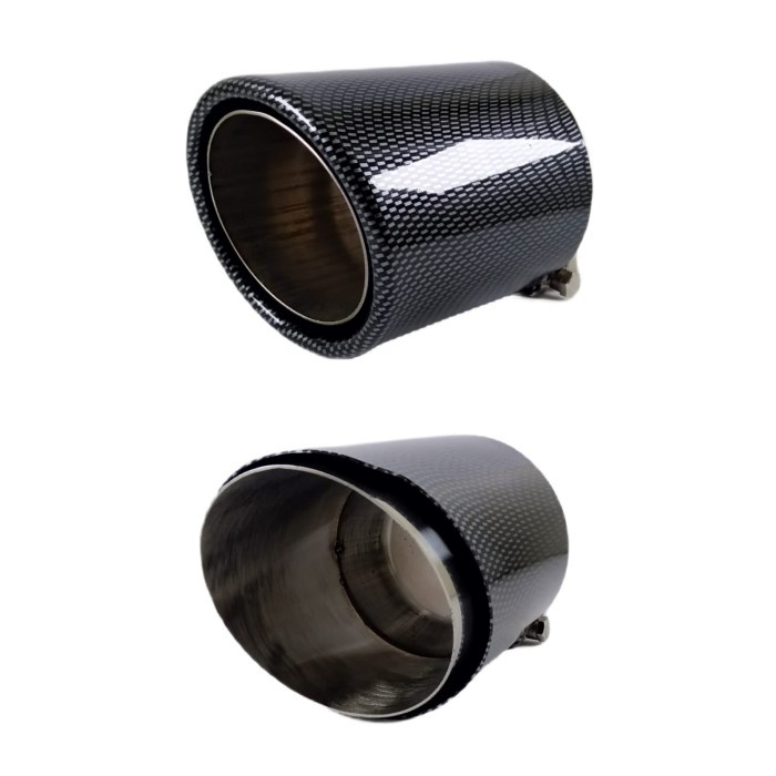 Knalpot Muffler Cutter Buntut Knalpot Carbon Fortuner Hrv Pajero Universal