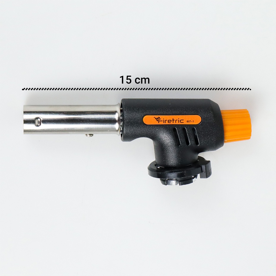 FM  - Firetric Flame Gun Gas Hitam / Korek / Gas Blow Torch