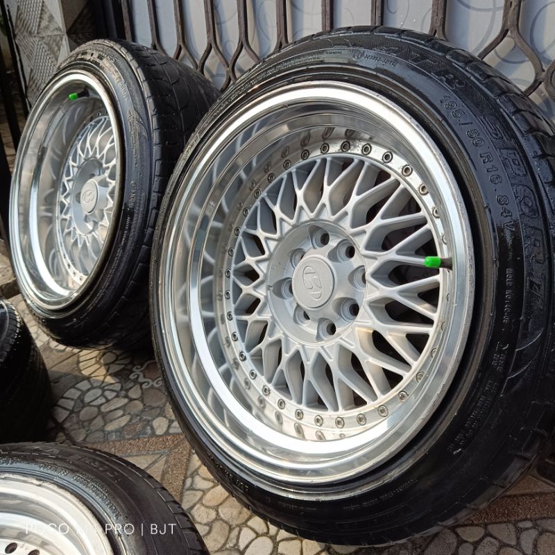 Velg BBS R16 Lebar 8-9 plus ban