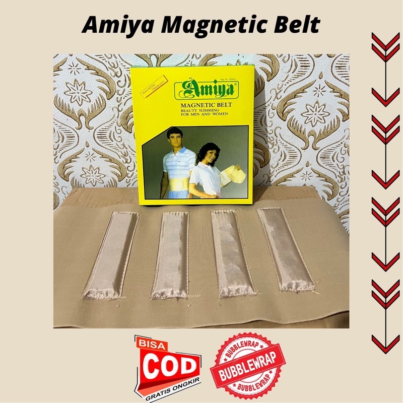 Amiya Magnetic Belt - Beauty Slimming for Men and Women - Belt Pelangsing Unisex