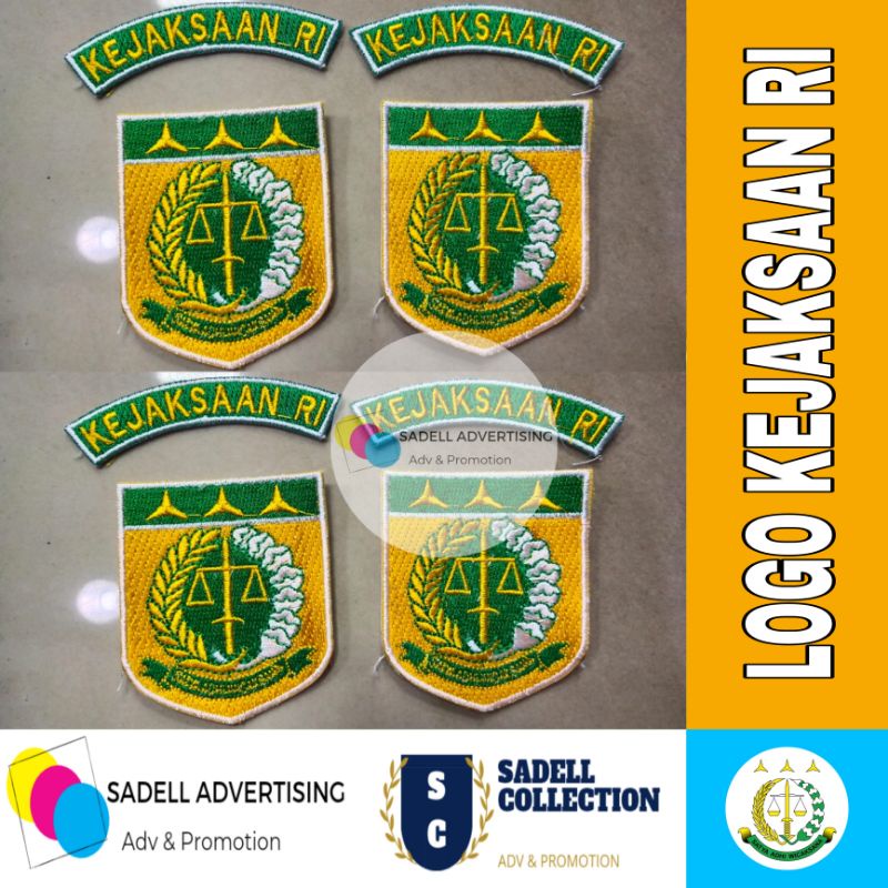 Logo Kejaksaan RI Patch Kejaksaan Agung RI Bordir
