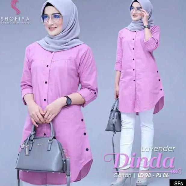 NIO.21De22ᴷ ‣ DINDA TUNIC/TUNIC WANITA MUSLIMAH