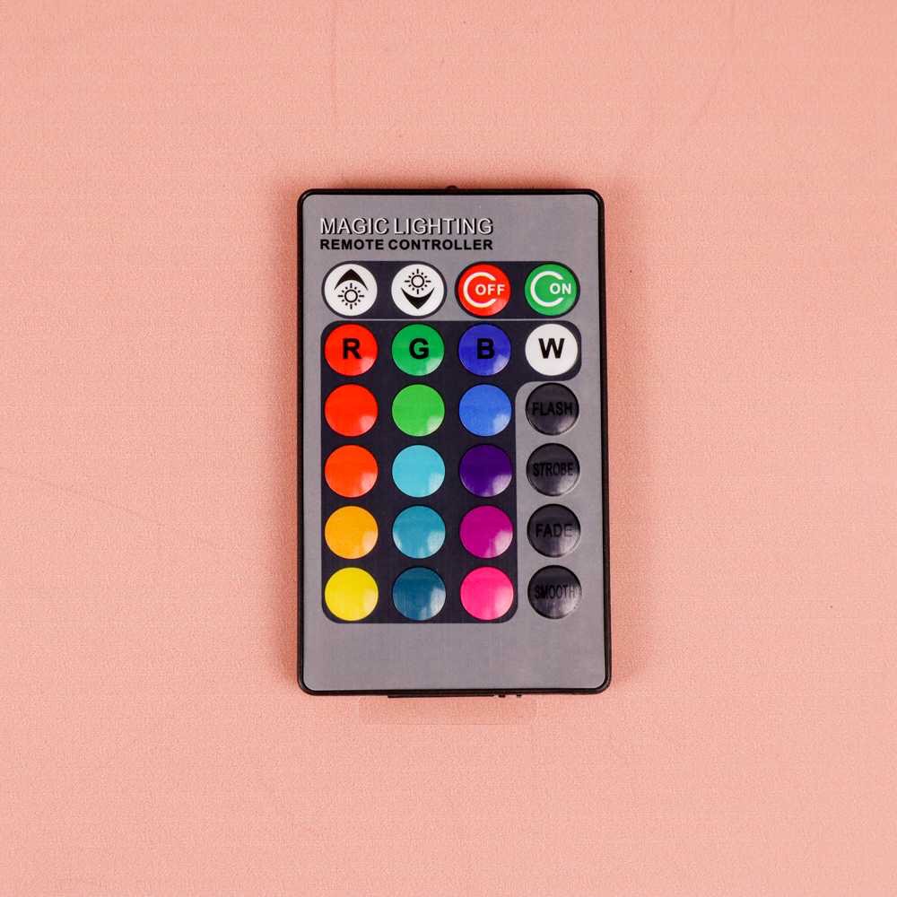 TaffLED LAMPU BOHLAM RGB 10 W BOHLAM LAMPU RGB WARNA WARNI DENGAN REMOTE CONTROL E27 10 W
