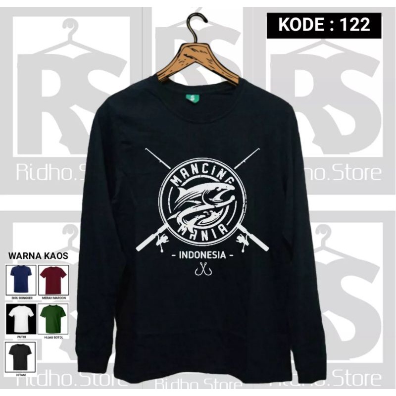 KAOS LENGAN PANJANG MANCING MANIA INDONESIA