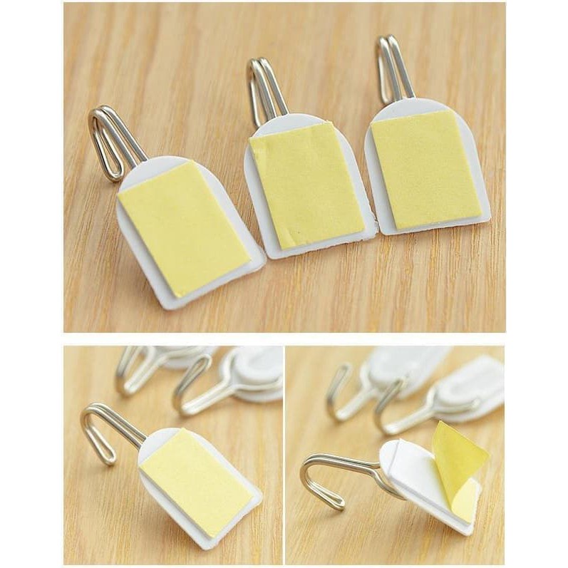 GANTUNGAN HOOK 1 PACK ISI 6 PCS [SWEETSPACE]
