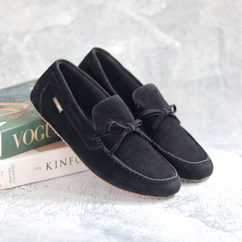 Sepatu Slip On Pria Sepatu Casual Pria Sepatu Kulit Sintetis Santai Kerja Kuliah Kantor