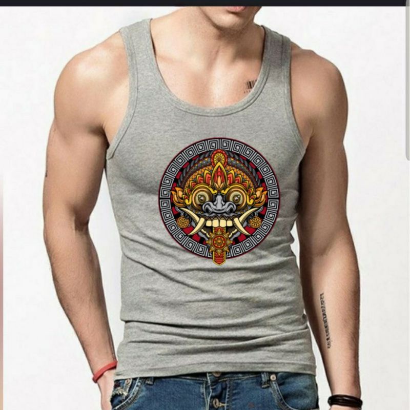 Singlet Pria Dewasa Barong Kaos Singlet Pria Kaos Dalam Pria Singlet Cowok Baju Kaos Singlet Pria Singlet Pria Murah