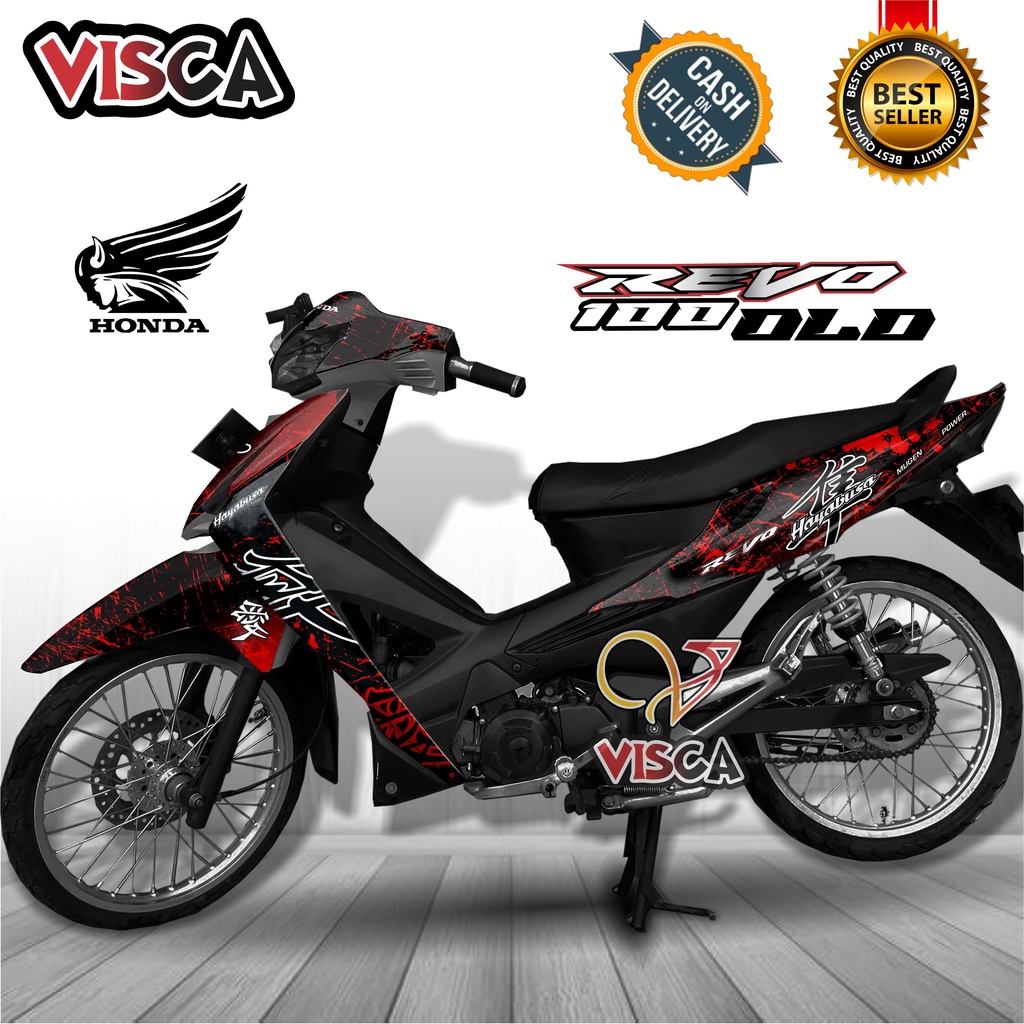 Decal Revo Lama Full Body Stiker Revo Lama 2007 Striping Revo Lama 2007 Variasi Hayabusa