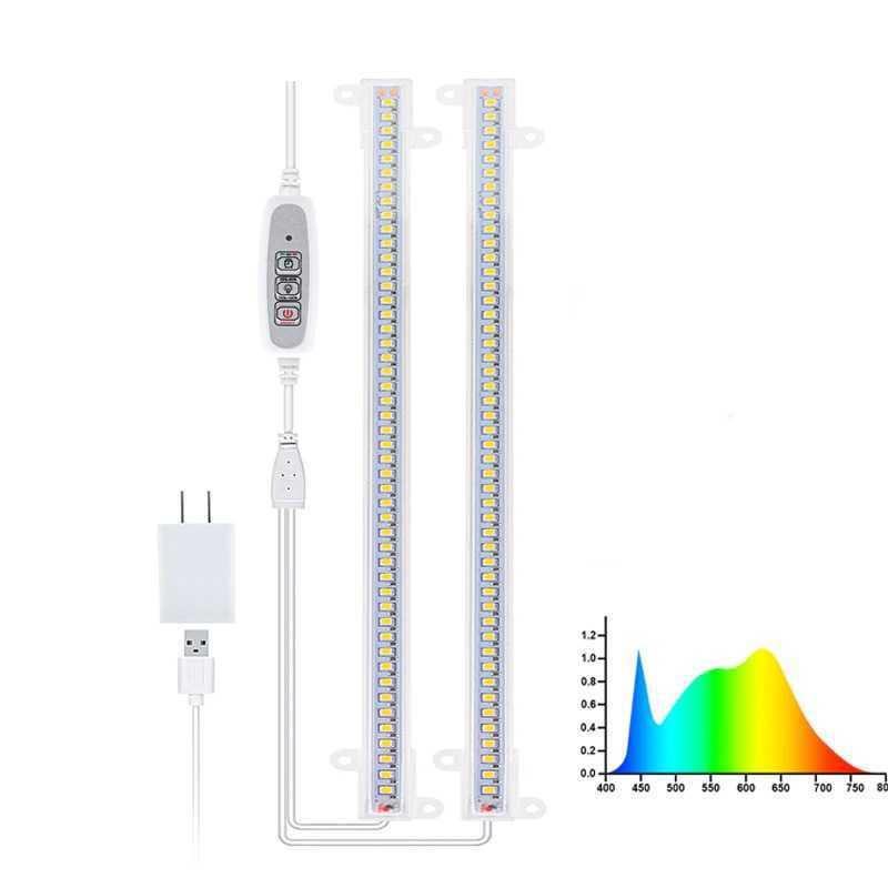 Greensindoor Lampu LED Strip Tanaman Phytolamp Grow Full Spectrum 2PCS - GSN01