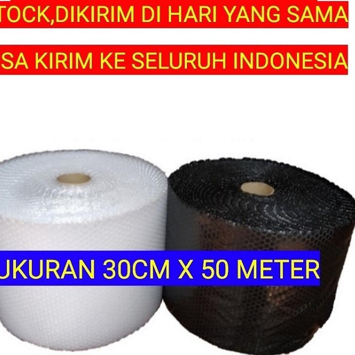 

➝ Bubble Wrap Bening Hitam 30cm x 50 meter Surabaya Sidoarjo Gresik Jawa Timur Jawa Tengah Murah √