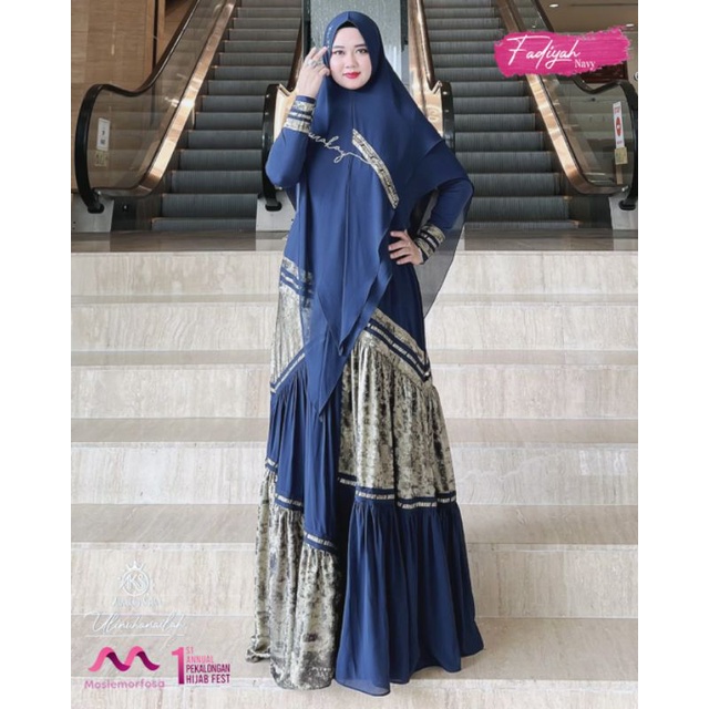 Gamis Syari Set Fadiyah By Aurakay Syari