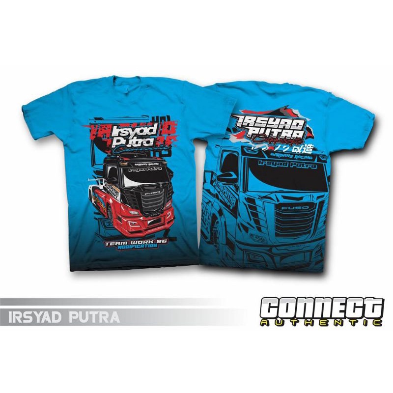 Kaos Dewasa New Canter Explore Biru IRSYAD PUTRA KAROSERI