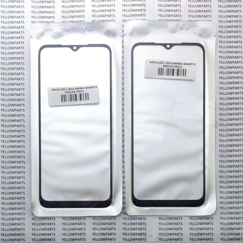 KACA GLASS LCD PLUS LEM OCA INFINIX SMART 6 X6511B X6511 ORIGINAL
