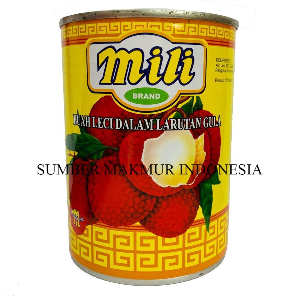 

✨Terbaru✨ MILI LYCHEE BUAH KALENGAN / LECI DALAM SIRUP 565 GRAM - ECERAN serbuuu !