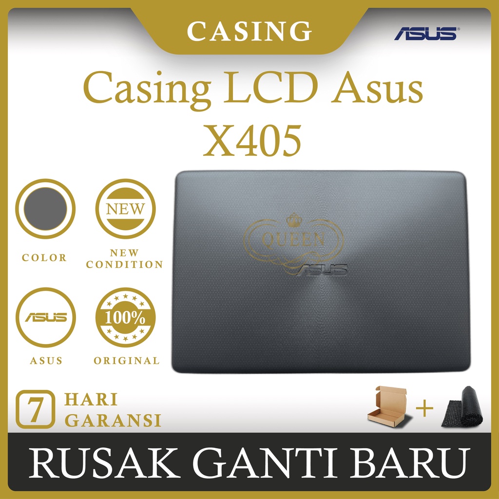 CASING COVER LCD LAPTOP ASUS X405 ORIGINAL