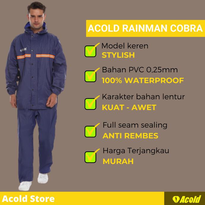 Jas Hujan Acold Rainman cobra