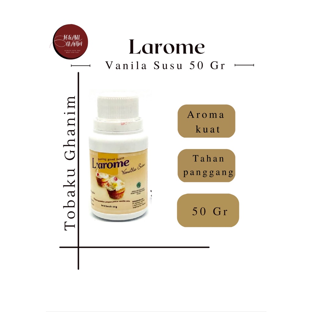 

LAROME VANILLA SUSU 50 GR