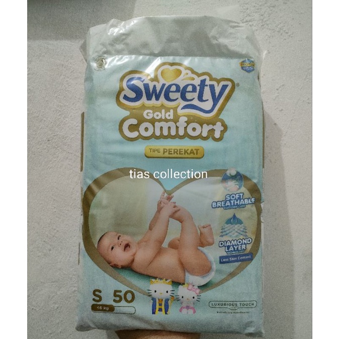 Sweety Gold Comfort S50 (Tipe perekat)