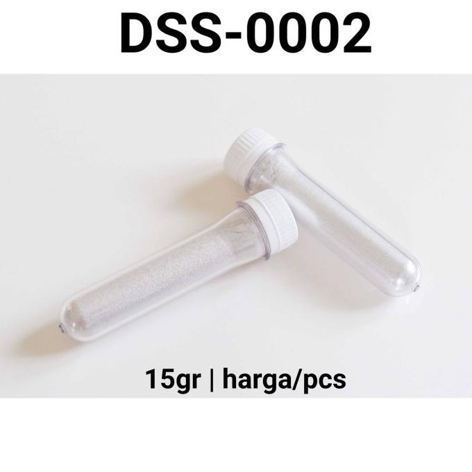 

[ COD ] DSS-0002 Lustre luster dust pewarna silver glitter metalik