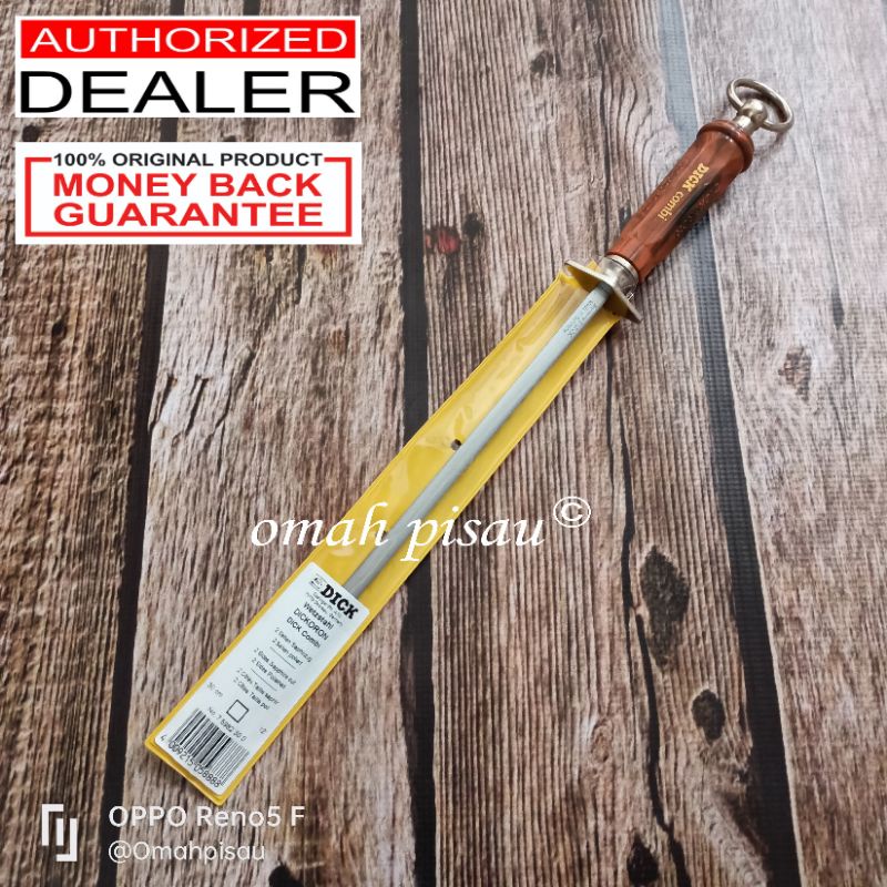 SHARPENING STEEL F.dick Dickoron Combi 30 Cm 7.5982.30 Asli GERMANY