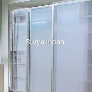 Rel Sliding Hettich Topline 22 Roda Sliding Gantung 2 Pintu