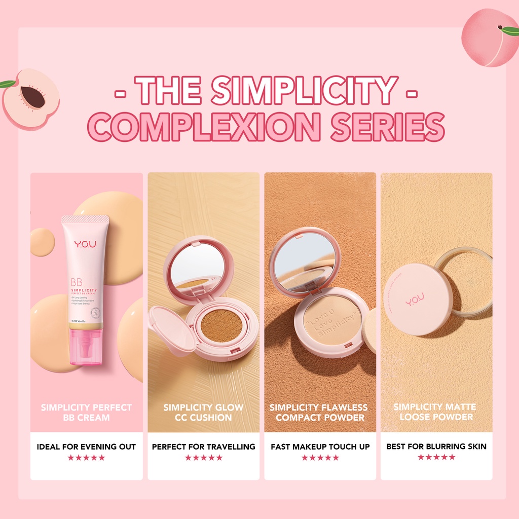 Kosmetik You The Simplicity Perfect Glow BB Cream / Alas Bedak You