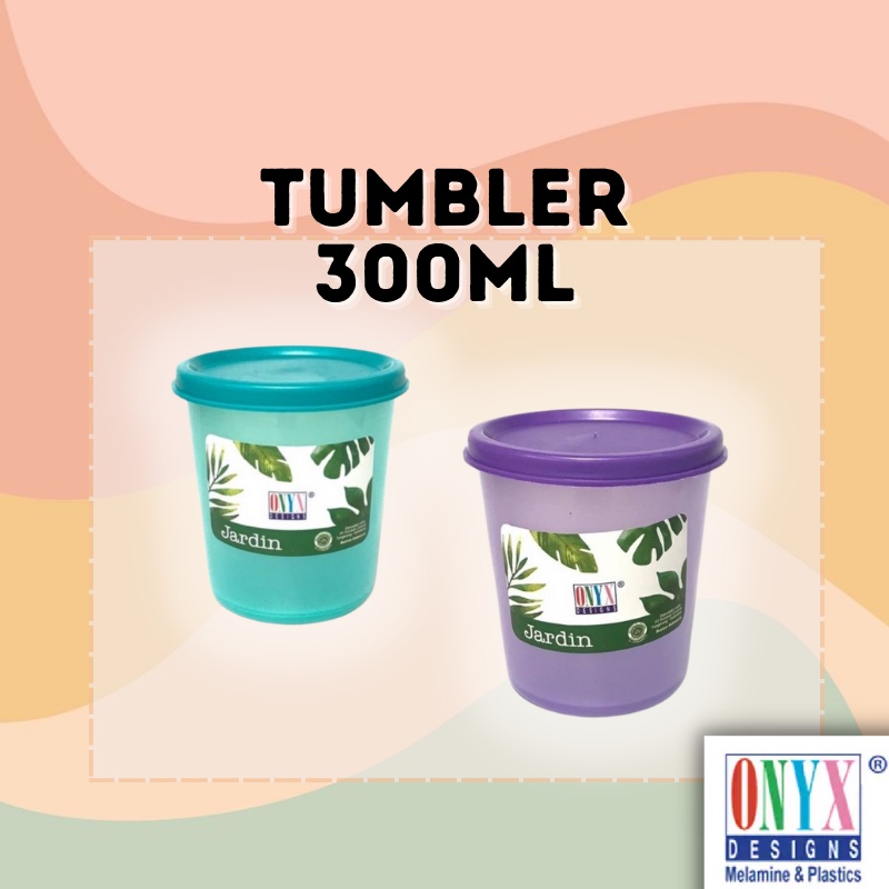 Tumbler Kecil - Gelas + Tutup 300ml