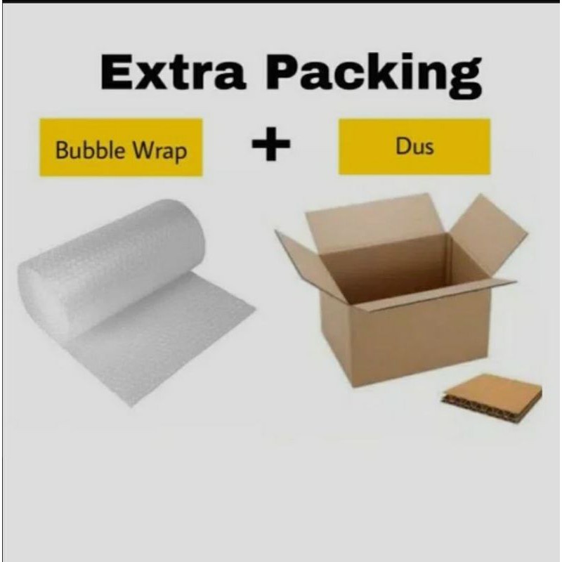 

Kardus dan Bubble Extra / Tambahan Packing