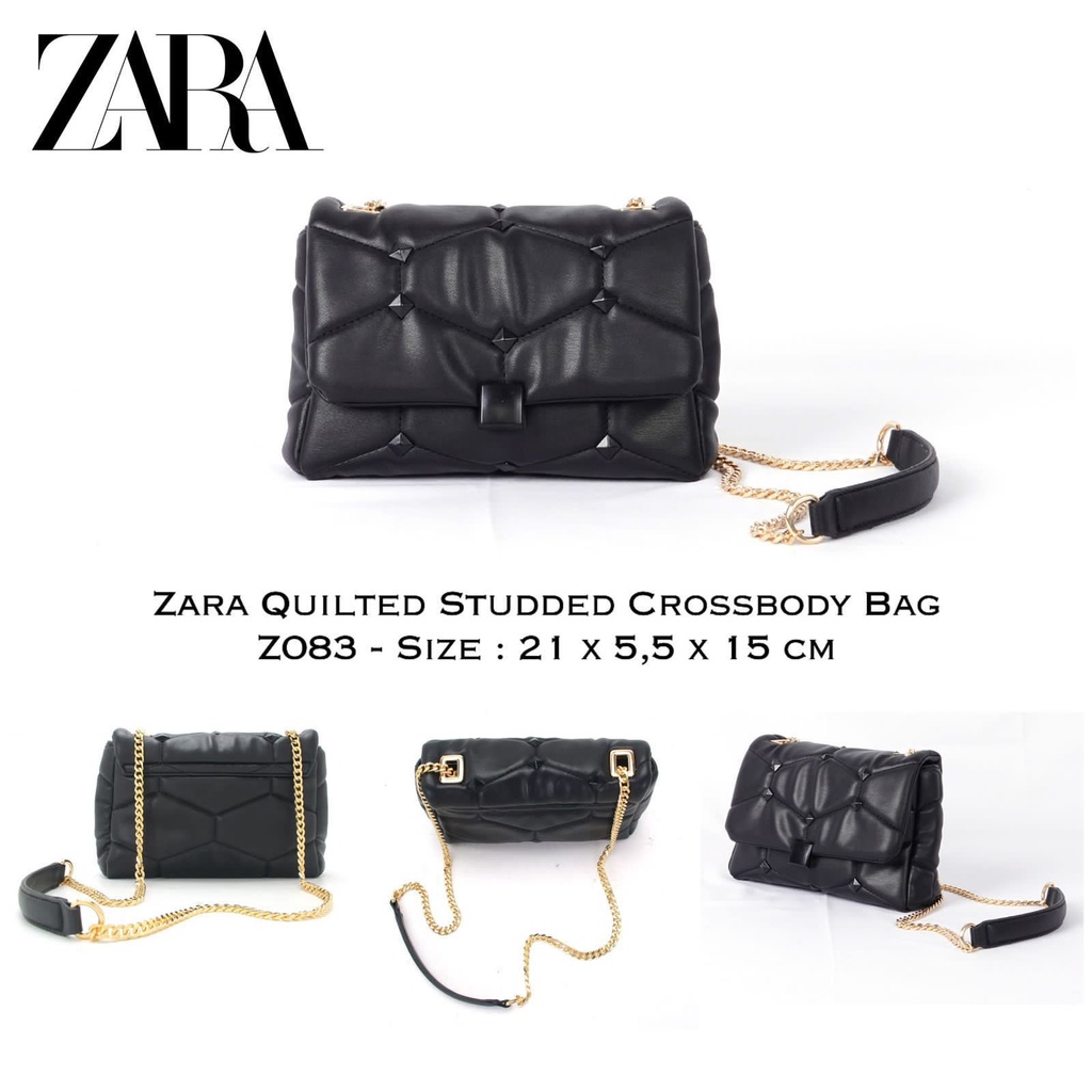 TAS SELEMPANG WANITA ZR MINI QUILTED STUD
