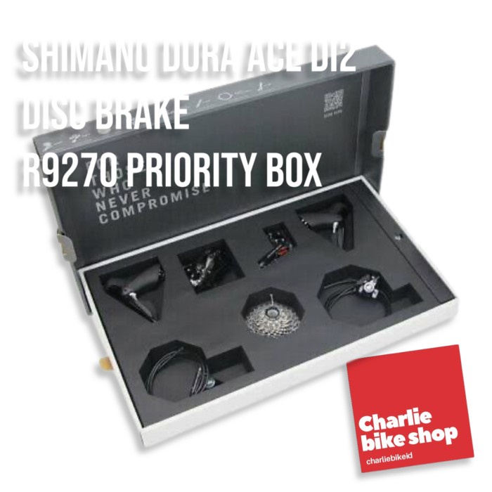 GROUPSET SHIMANO DURA ACE R9270 DI2 12SPEED DISC BRAKE - PRIORITY BOX