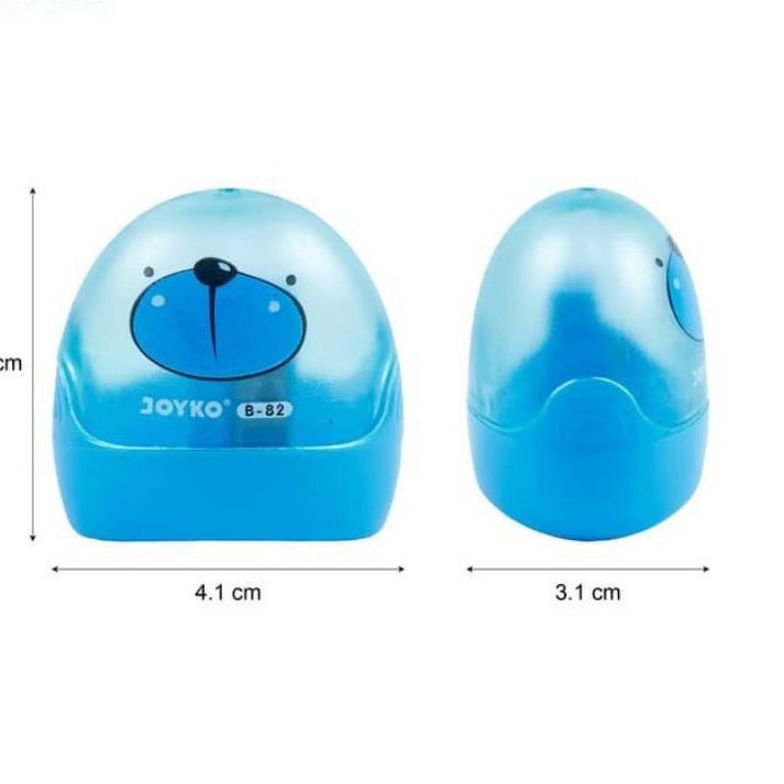 

D94♛ Rautan/sharpener Joyko B.82 Bear ( 1pak/24pcs ) Kirim Langsung