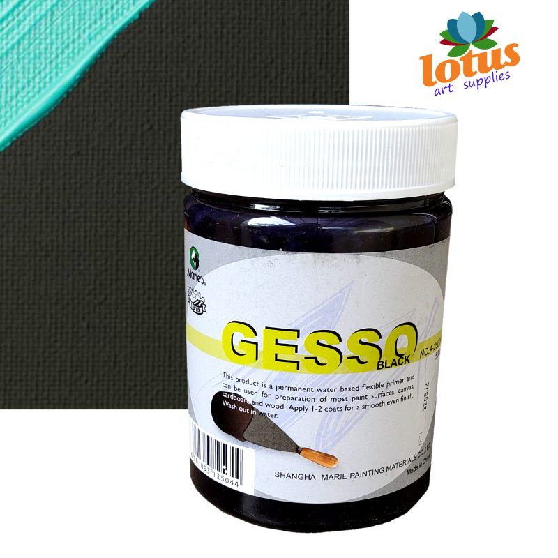 

Maries Acrylic Gesso Black Primer Decoupage 500ML