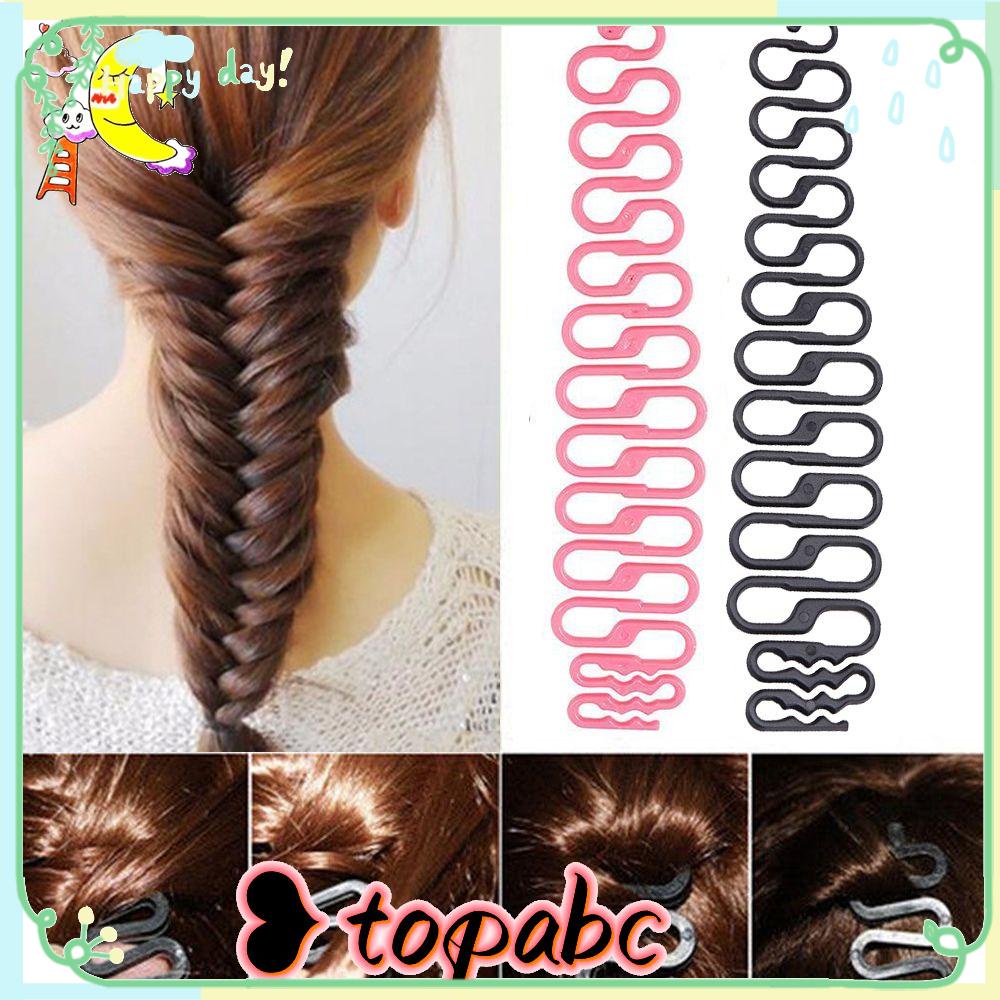 Top Magic Hair Braiding 3warna Wanita DIY Twist