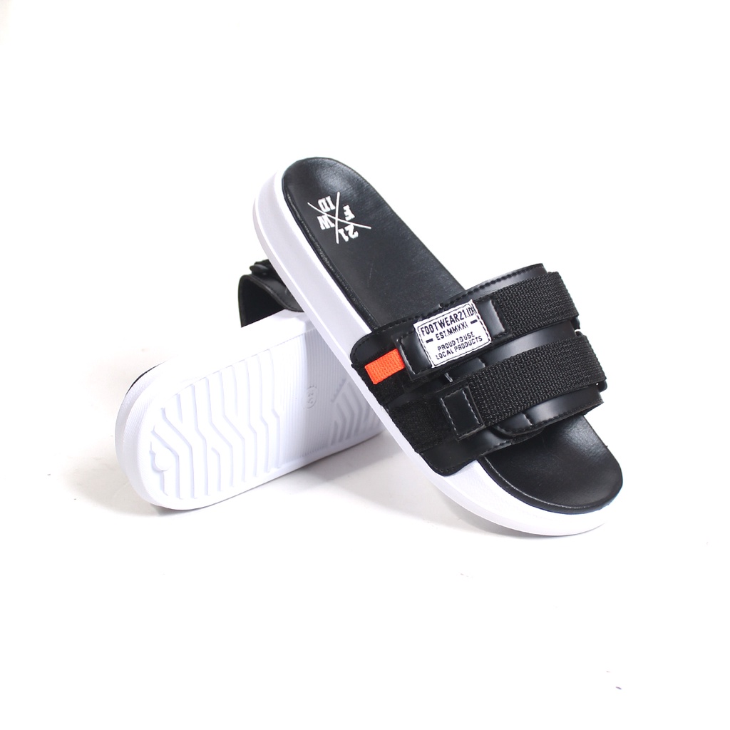 FOOTWEAR21.ID - Kimmy Black | Sandal Slop Slipper | Sandal Unisex Anti Slip