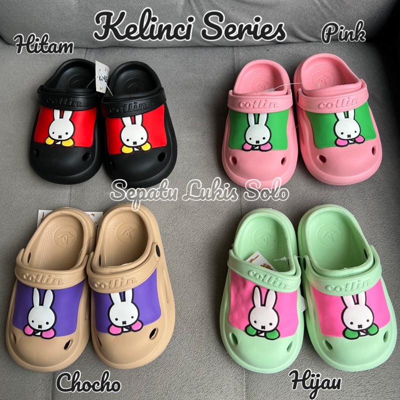 SANDAL BAIM ANAK MOTIF KELINCI FUJI