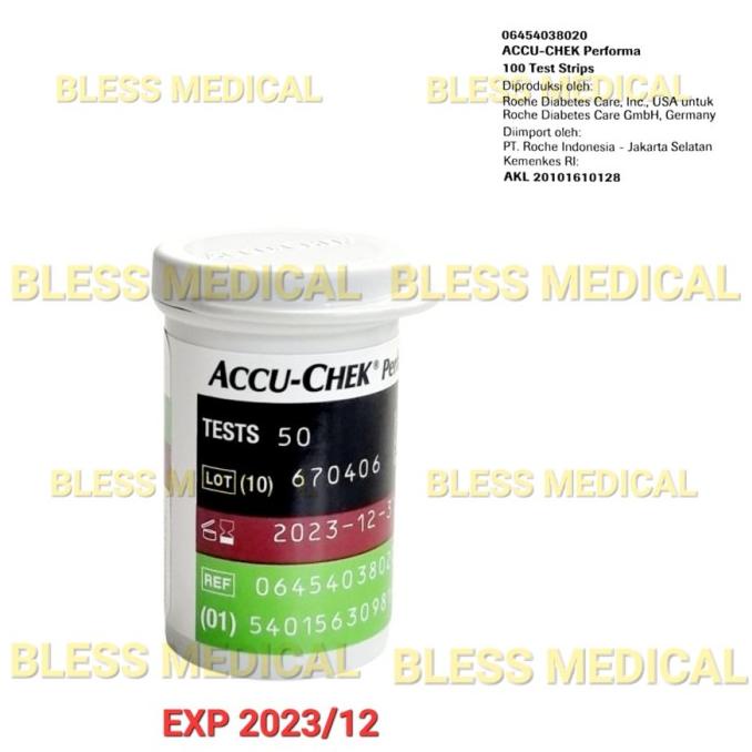 Accu Chek Performa Strip Gula Darah Accu Check