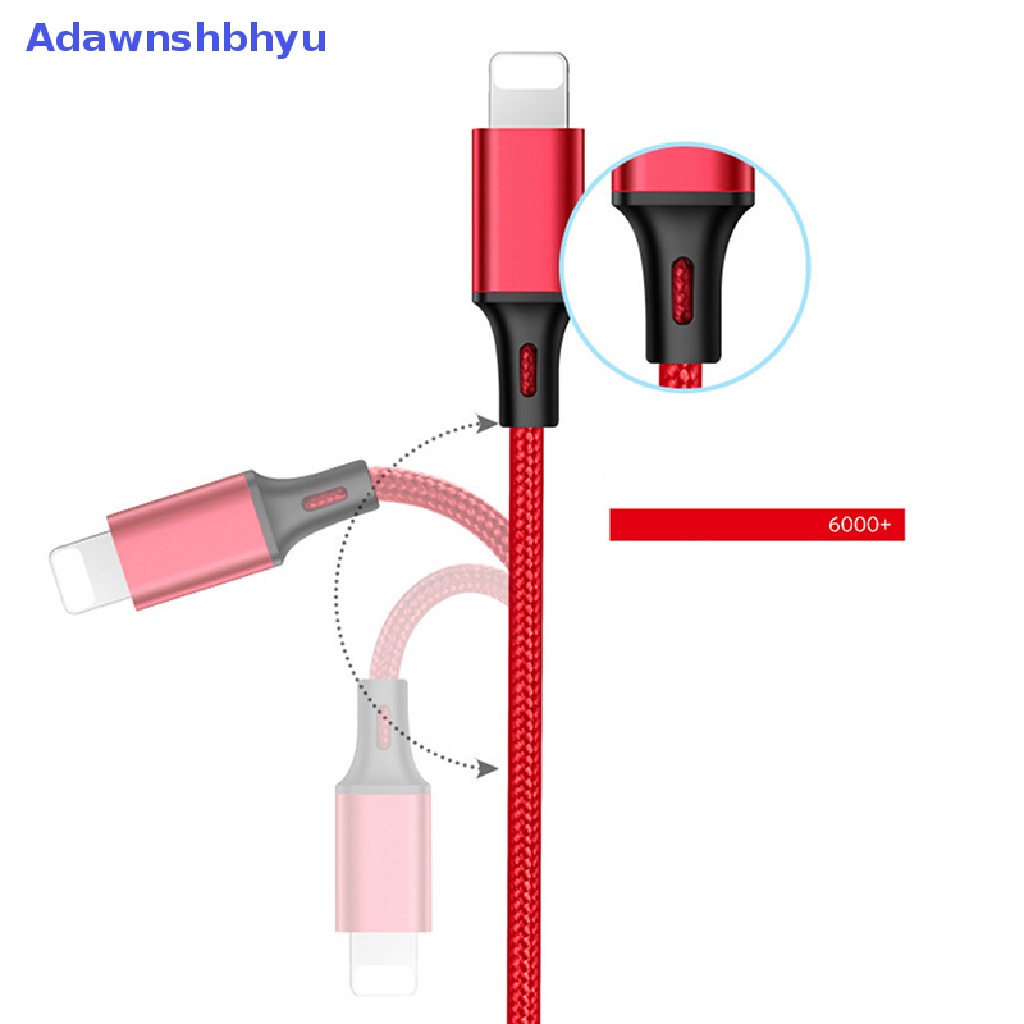 Adhyu Kabel 3in1 Multi Type-C Micro USB Data Sync Fast Charging Untuk iPhone Android  Id