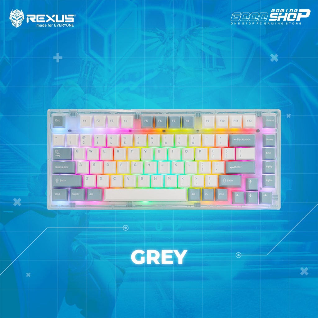 Rexus Daxa M84X Ultimate Mechanical Keyboard - Gaming Keyboard