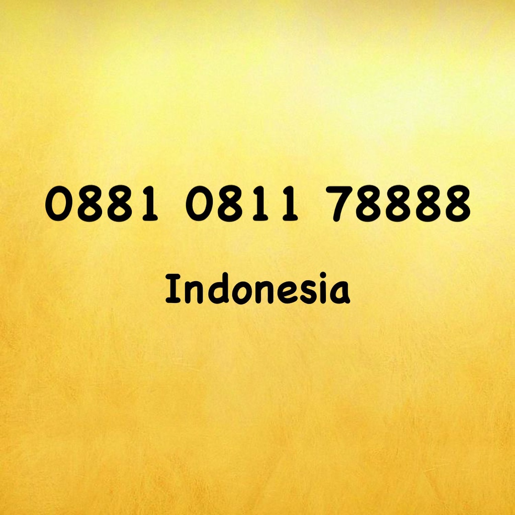 Nomor Cantik Smartfren Kuartet A - 8888 - 1788 - 0881 0811 78888