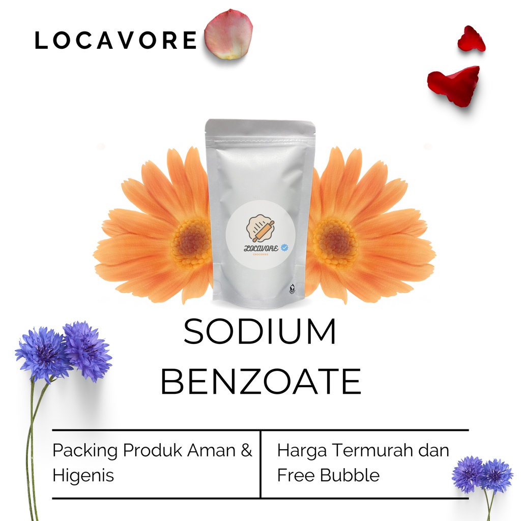 

Sodium Benzoate / Natrium Benzoate 100 GR