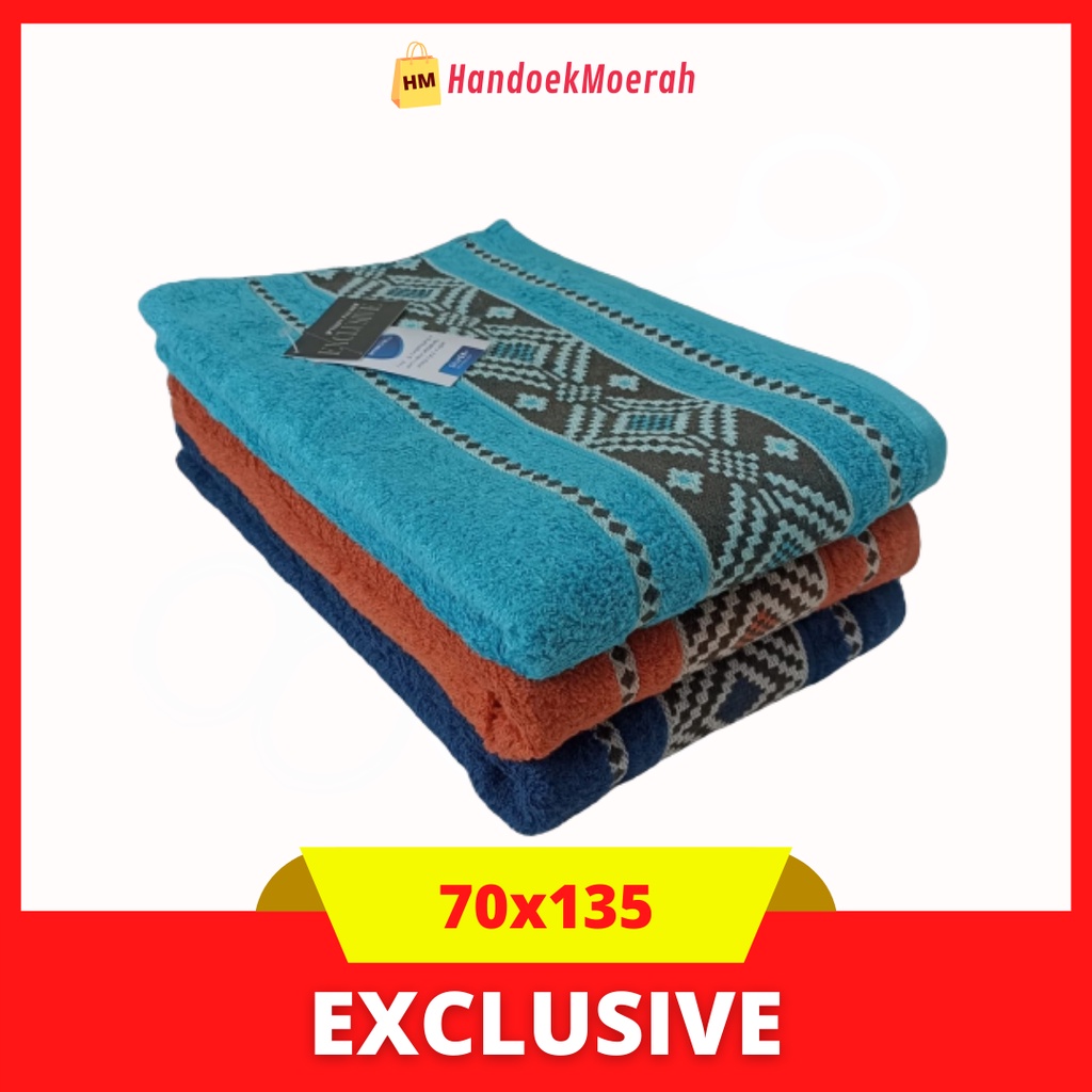 Handuk Mandi Dewasa Terry Palmer Murah / Towel Exclusive Motif OGEN 70x135