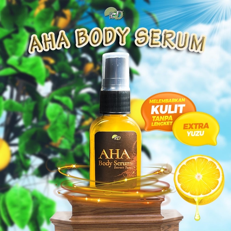 AHA BODY SERUM ELD || Brightening Body Serum || 30 ML