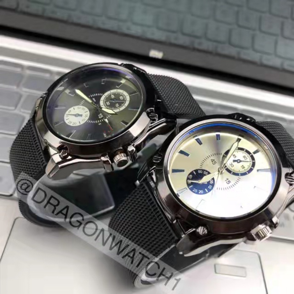 ［Ready Stock］Jam tangan pria sport jarum beneton S1082