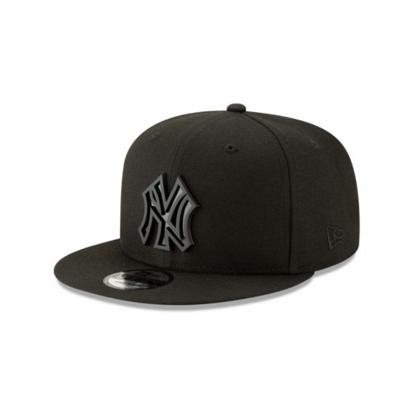 Topi New Era Cap New York Yankees Metal Stack Logo 9Fifty Snapback Original