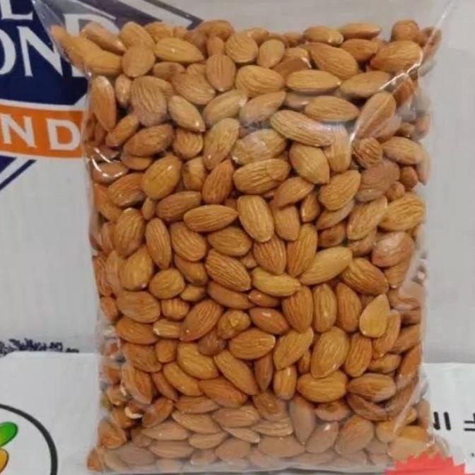 

kacang almond mentah blue diamond 1kg