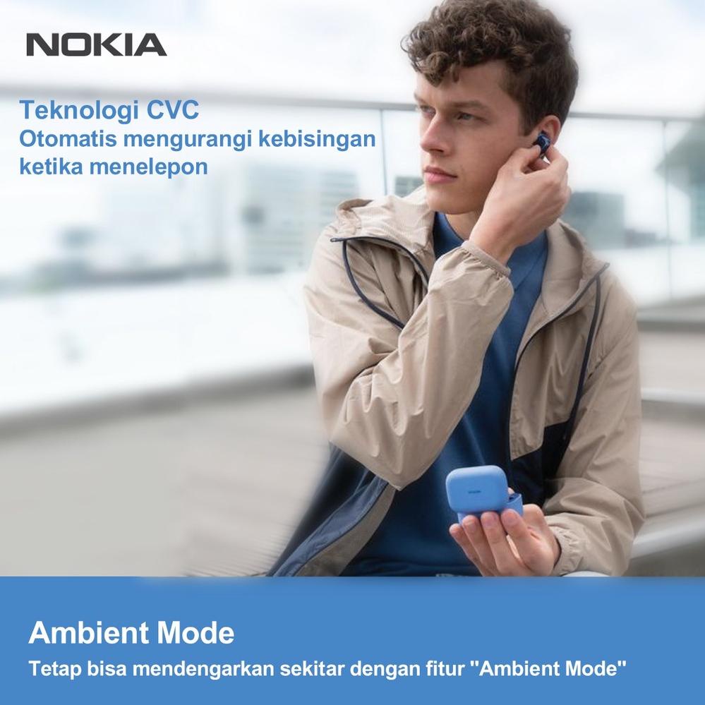 [KODE G74] Nokia E3500 True Wireless Earphones TWS Low Latency HD Qualcomm aptX