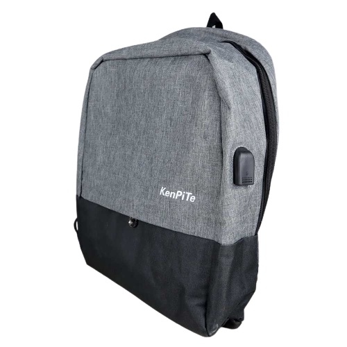 Tas Ransel Laptop Backpack dengan USB Charger Port Tas Laptop 11 Inch
